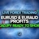 Live Forex Trading - EURAUD Profits + CADJPY Ready to Short?