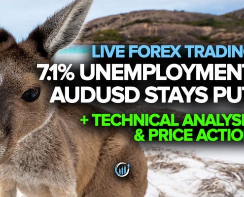 Despite 7.1% Unemployment Rate AUDUSD Stays Put