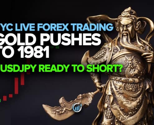 Forex Trading Room - Gold Pushes to 1981 + USDJPY Ready to Short?