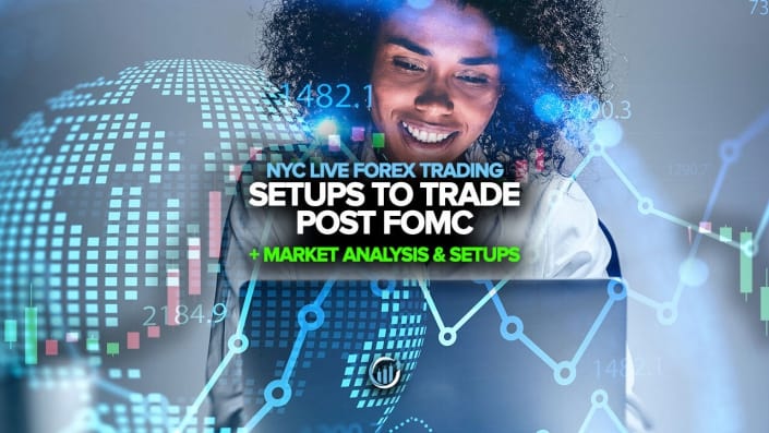 Forex Trading Room - Trade Setups to Trade Post FOMC Rate Decision!