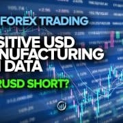 Live Forex Trading - Positive USD Manufacturing Data + EURUSD Short?
