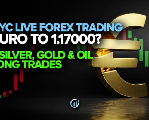 Live Forex Trading - Euro to 1.17000? Silver, Gold and Oil Long Trades!