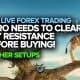 Live Forex Trading - Euro Needs to Clear Key Resistance Before Buying!