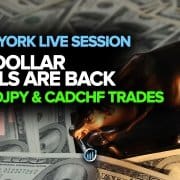 लाइव विदेशी मुद्रा ट्रेडिंग - अमेरिकी डॉलर बुल्स वापस आ गए हैं? + CADJPY और CADCHF ट्रेड्स