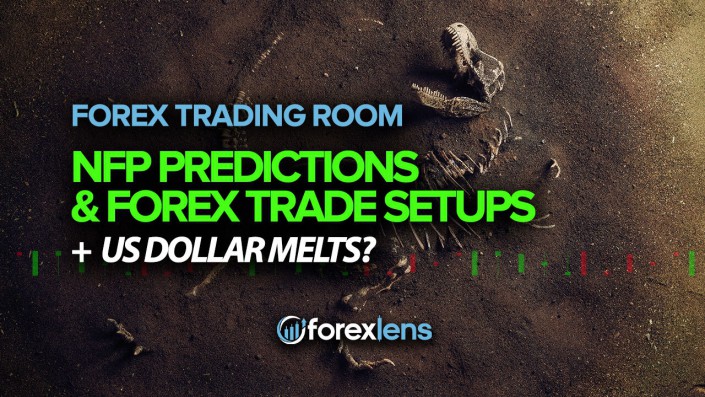 NFP Predictions and Forex Trade Setups! (US Dollar Melts?)