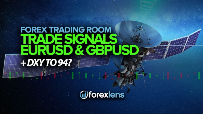 Trade Signals for EURUSD and GBPUSD + DXY to 94?