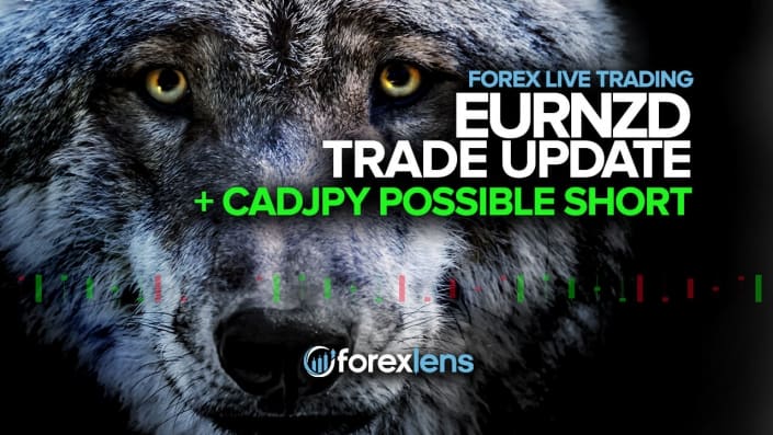 EURNZD Trade Update + CADJPY Possible Short?