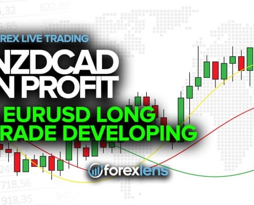 NZDCAD in Profit + EURUSD Long Trade Developing