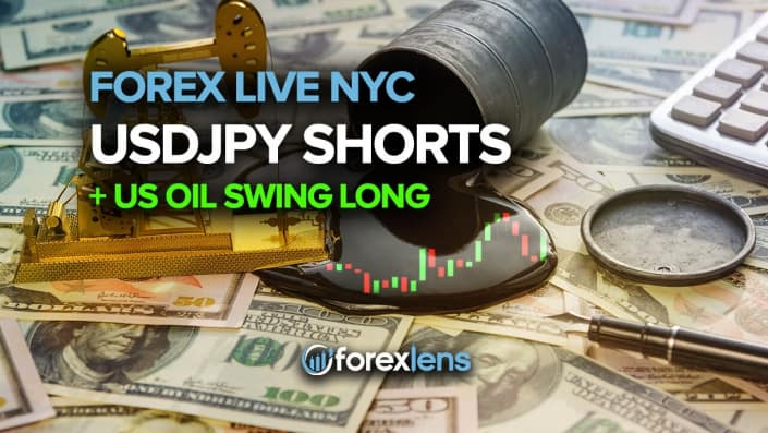 USDJPY Shorts + US Oil Swing Long