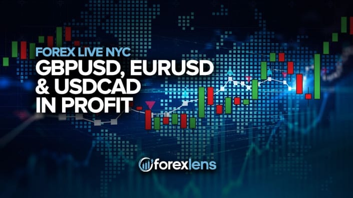 GBPUSD, EURUSD and USDCAD in Profit