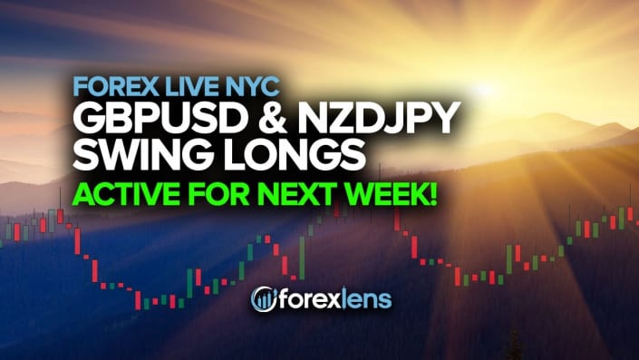 GBPUSD and NZDJPY Swing Longs Active For Next Week!