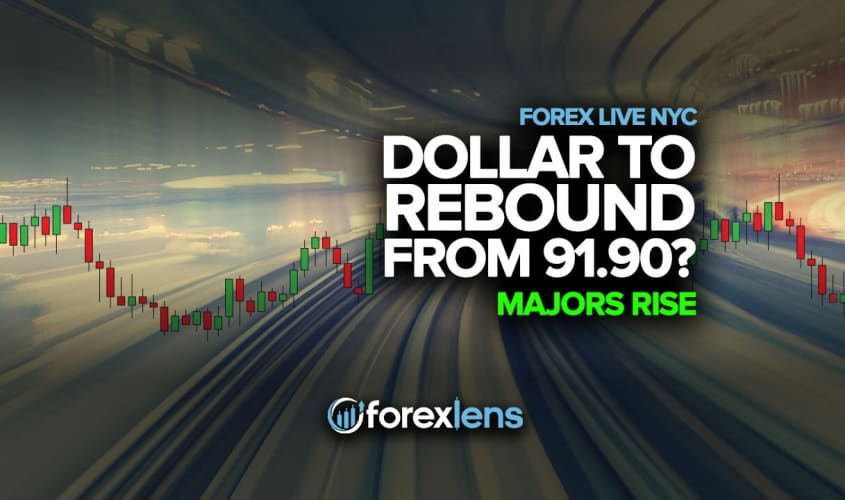 Dollar to Rebound From 91.90? Majors Rise