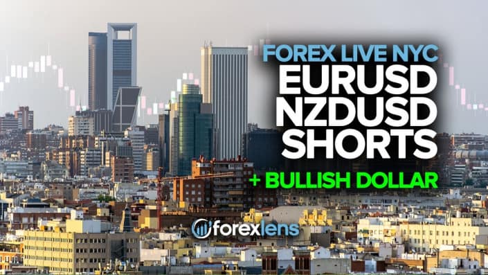 EURUSD & NZDUSD Shorts + Bullish Dollar