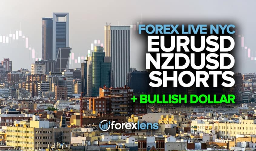 EURUSD & NZDUSD Shorts + Bullish Dollar