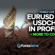 EURUSD i USDCHF w zyskach + więcej w przyszłości