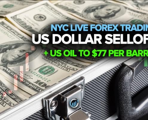US Dollar Selloff + US Oil to $77 Per Barrel