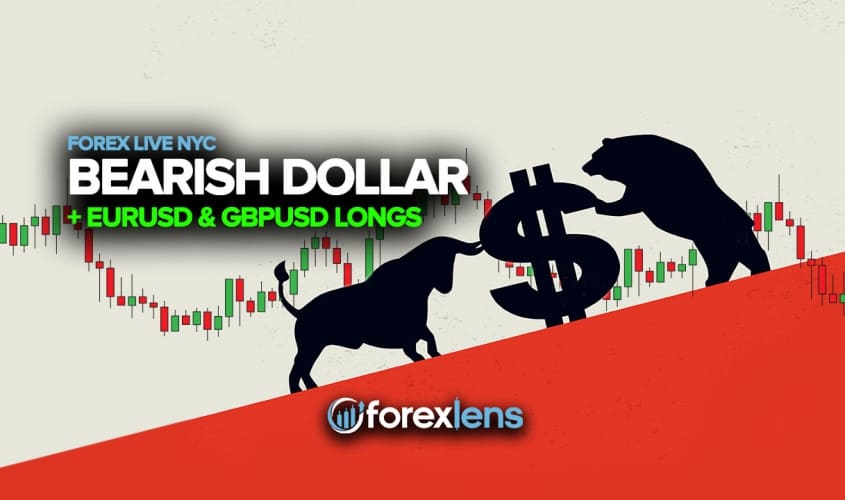 Bearish Dollar + EURUSD and GBPUSD Longs