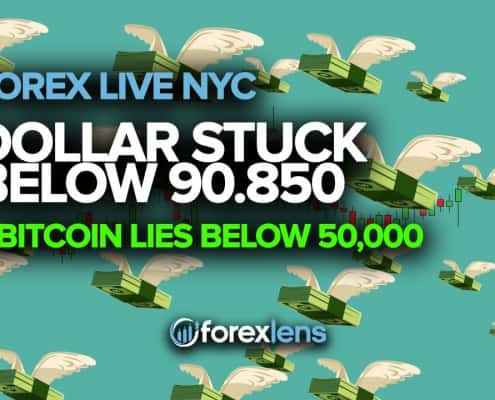 Dollar Stuck Below 90.850 + Bitcoin Lies Below 50,000