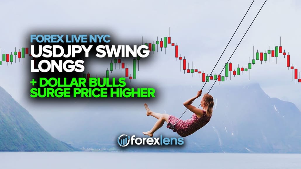 USDJPY Swing Longs as Dollar Bulls Surge Price Higher