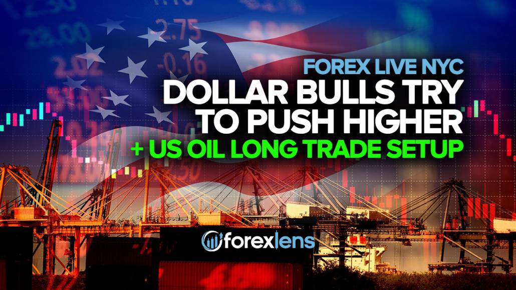 Dollar Bulls Try to Push Higher + US Oil Long Trade Setup