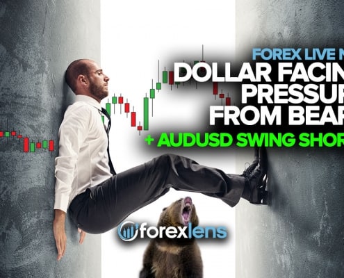 Dollar Facing Pressure From Bears + AUDUSD Swing Shorts