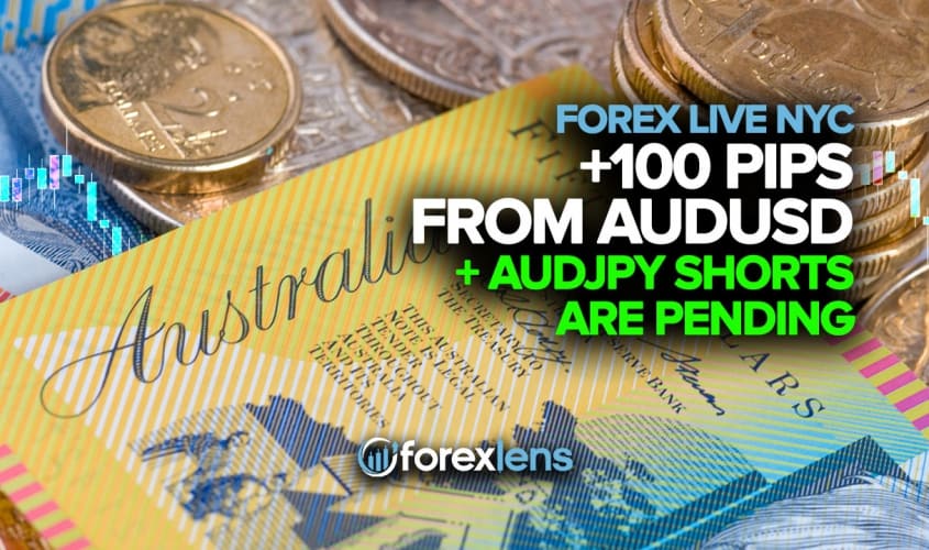 +100 Pips from AUDUSD and AUDJPY Shorts are Pending