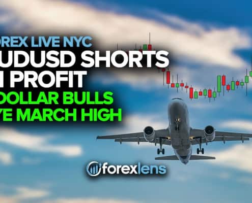 AUDUSD Shorts in Profit as Dollar Bulls Eye March High