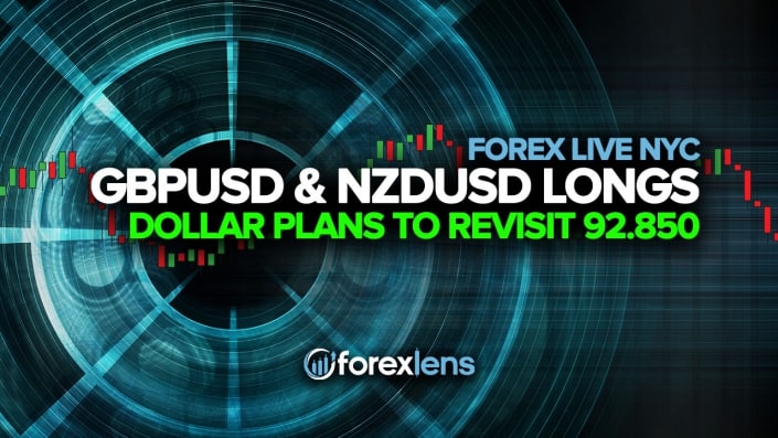 GBPUSD and NZDUSD Longs as the Dollar Plans to Revisit 92.850