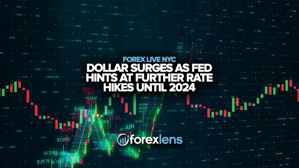 Dollar Surges as Fed Hints at Further Rate Hikes Until 2024