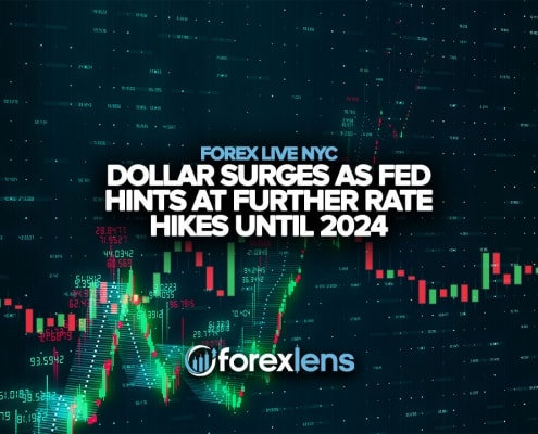 Dollar Surges as Fed Hints at Further Rate Hikes Until 2024