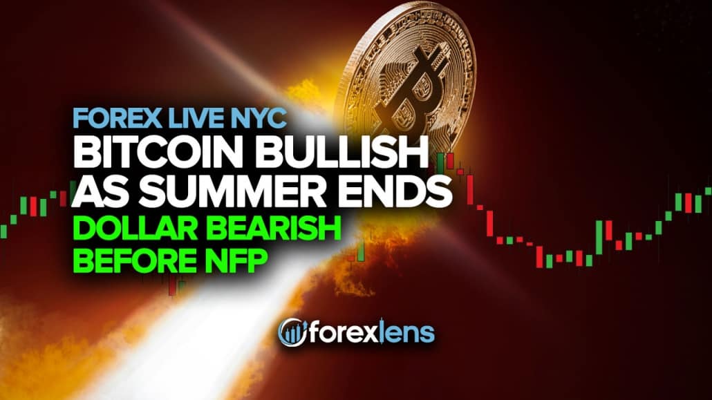 Bitcoin Turns Bullish as Summer Ends + Dollar Turns Bearish Before NFP
