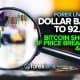 Dollar Back to 92.500 + Bitcoin Shorts if Price Breaches 44,000