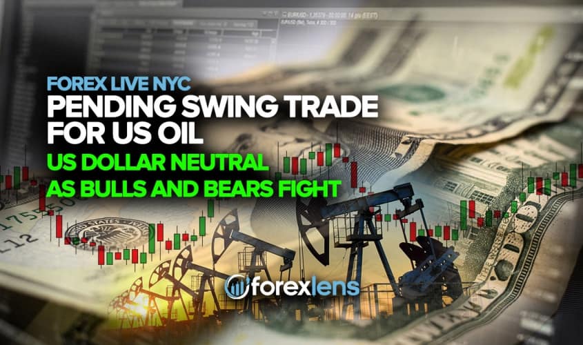 Pending Swing Trade for US Oil + US Dollar Neutral as Bulls and Bears Fight