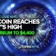 Bitcoin Reaches May's High + Ethereum to $4,400