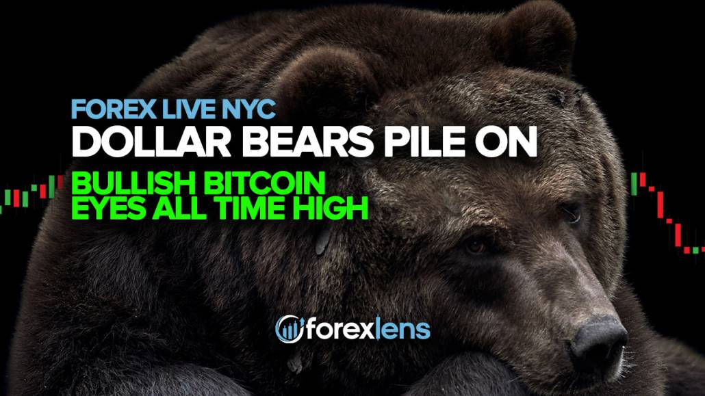 Dollar Bears Pile on as Bullish Bitcoin Eyes All Time High