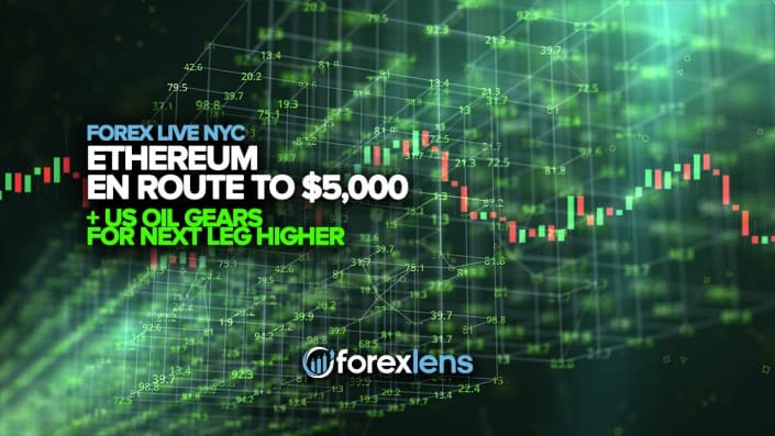 Ethereum En Route to $5,000 + US Oil Gears for Next Leg Higher