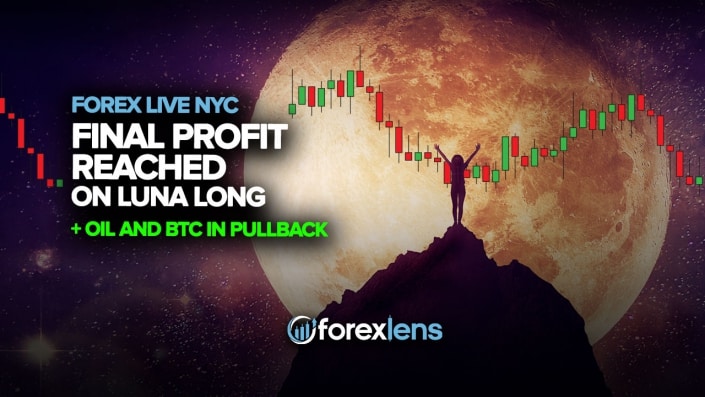 Final Profit Reached on LUNA Long + OIL and BTC in Pullback
